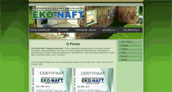 Desktop Screenshot of ekonaft.ns48.pl