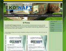 Tablet Screenshot of ekonaft.ns48.pl